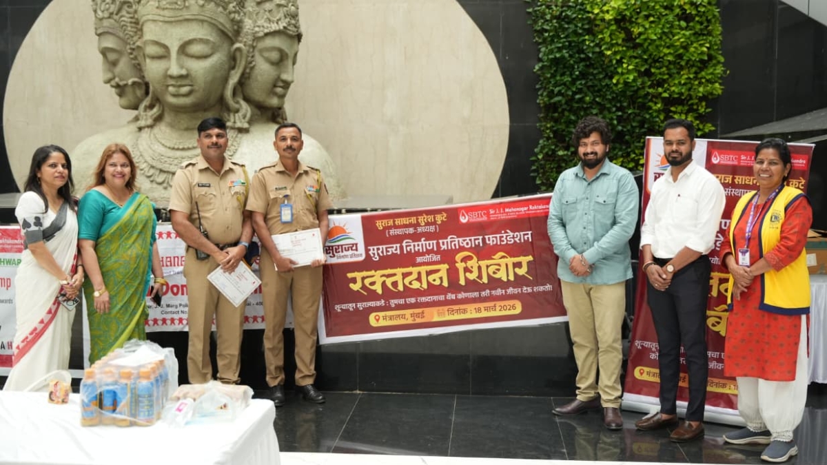 Blood Camp at Mantralay, Mumbai